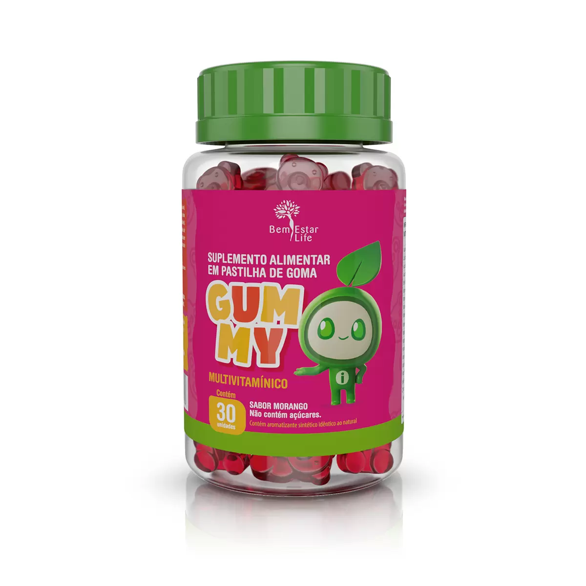 GUMMY SABOR FRUTAS VERMELHAS